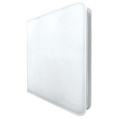 Ultra Pro Vivid 12-Pocket Zippered PRO-Binder - White